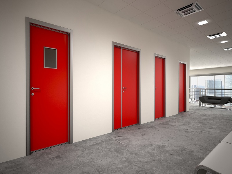 fire steel door Sentul